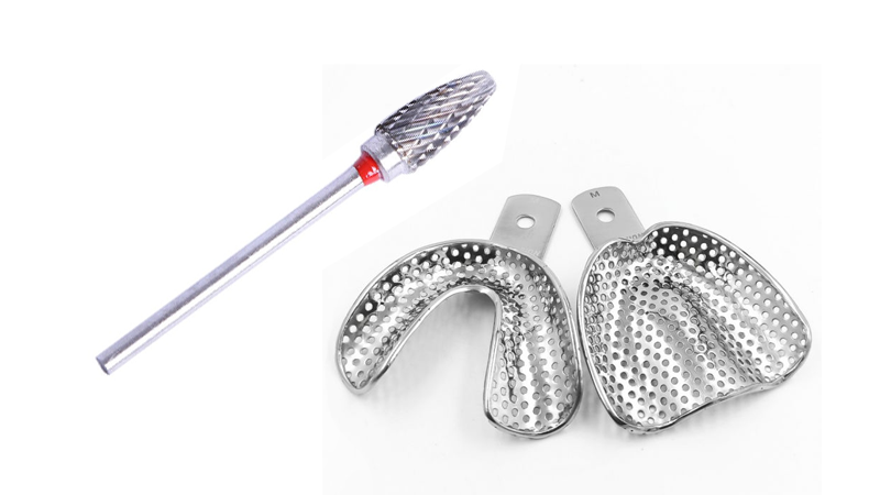 Protez diş tedavisinde kullanılan aletler