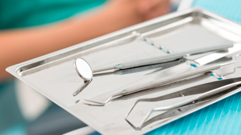 Instruments for second-year dental students